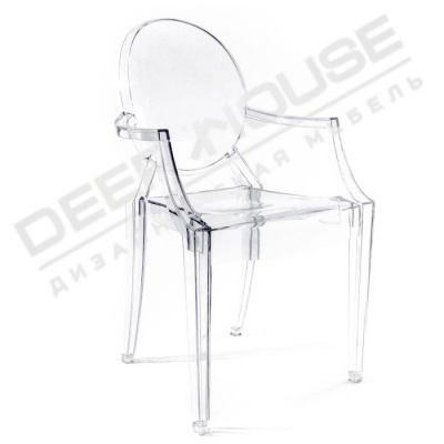 Стул GHOST прозрачный фото Стул GHOST прозрачный. Фото №2