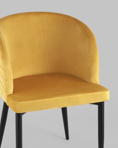 Стул Оскар велюр оранжевый. Фото №9