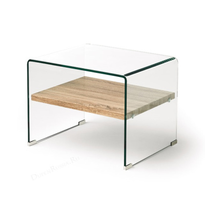 Журнальный стол DUPEN M-130 Прозрачный фото Журнальный стол DUPEN M-130 Прозрачный. Фото №3
