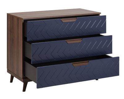 Комод с 3 ящиками Сканди Сапфир фото Комод с 3 ящиками Сканди Сапфир. Фото №4