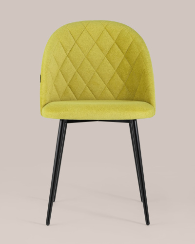 Стул Марсель микровелюр желтый. Фото №5