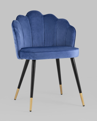 Стул Камилла велюр королевский синий. Фото №3
