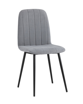 Стул Easy велюр серый. Фото