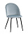 Стул Lilly велюр серо-голубой