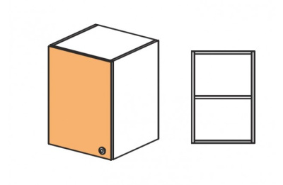 Шкаф верхний Силуэт. Фото №2
