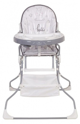 Стул для кормления Polini Kids 252, белый. Фото