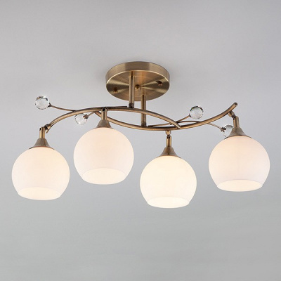 Потолочная люстра Eurosvet Sharon 9604/4 античная бронза. Фото