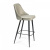 Стул барный KISH (mod. 714) ткань/металл, 50х57х110 см, высота до сиденья 78 см, серый barkhat 26/черный (поставляется по 2 шт) фото Стул барный KISH (mod. 714) ткань/металл, 50х57х110 см, высота до сиденья 78 см, серый barkhat 26/черный (поставляется по 2 шт). Фото №2