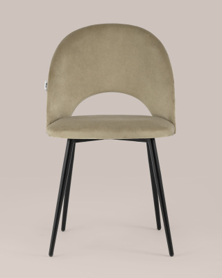 Стул Меган велюр капучино фото Стул Меган велюр капучино. Фото №5