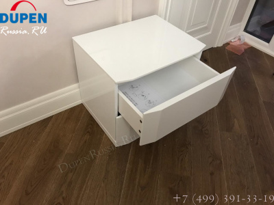Тумба прикроватная DUPEN M-102 белая. Фото №5