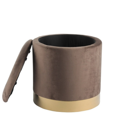 Пуф FS-006-40 коричневый. Фото №3