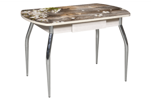 Стол Грация не раздвижной с ящиком 1200. Фото №1