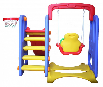 Комлекс игровой Капризун ZK013-1, красный, синий. Фото №3