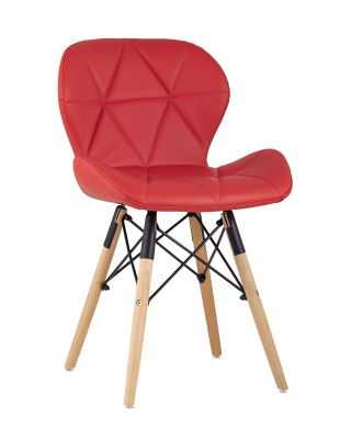 Стул Бон экокожа красный фото Стул Бон экокожа красный. Фото №2