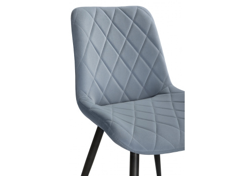 Стул Fox light blue / black. Фото №6