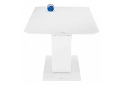 Стол стеклянный Vlinder 140 super white фото Стол стеклянный Vlinder 140 super white. Фото №4