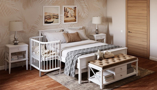 Кроватка Polini kids Simple 120, белый. Фото №8