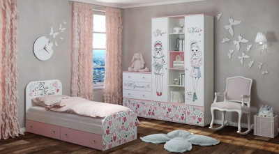 Шкаф платяной Малибу,белый. Фото №4