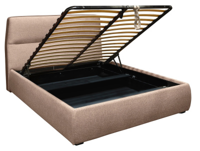 Кровать с ортопедическим основанием и ящиком Сканди 1.8 Жемчужно-белый фото Кровать с ортопедическим основанием и ящиком Сканди 1.8 Жемчужно-белый. Фото