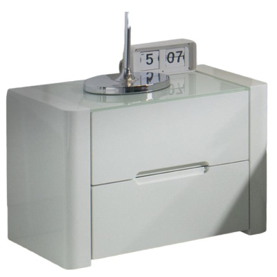 Тумба прикроватная DUPEN M-110 белая фото Тумба прикроватная DUPEN M-110 белая. Фото №2