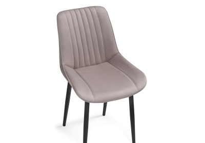 Стул Седа велюр латте / черный. Фото
