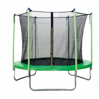 Батут AL-in305 3050 мм, зеленый, черный. Фото