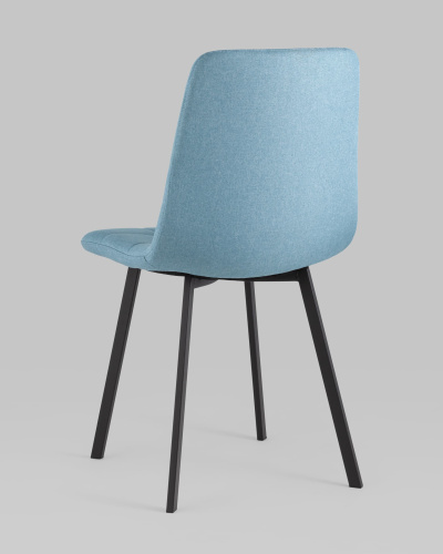 Стул Chilly рогожка голубой. Фото №7