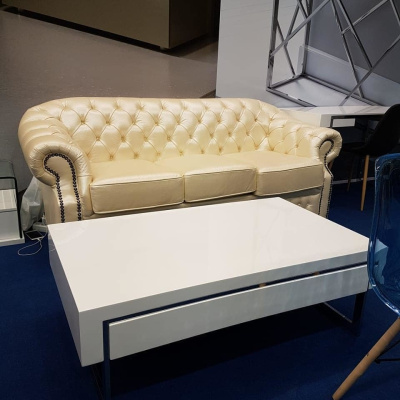 Стол журнальный CT-140 белый. Фото