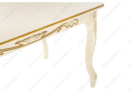 Стол деревянный Мауро патина золото. Фото №8