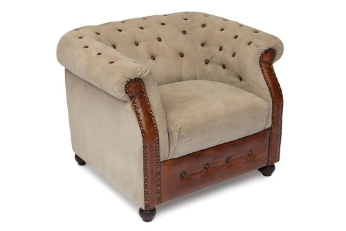 Кресло Secret De Maison Челси (Chelsey) 6696 (Коричневый ткань лофт). Фото №1