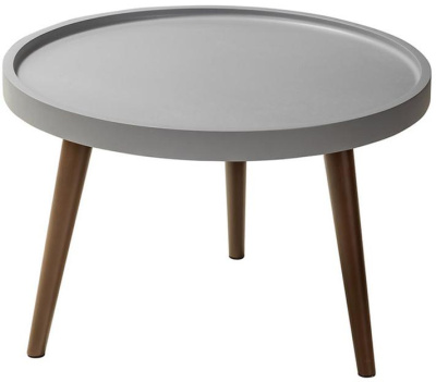 Стол журнальный Luna D60 Грей фото Стол журнальный Luna D60 Грей. Фото №4