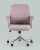 Стул офисный Simona розовый. Фото №5