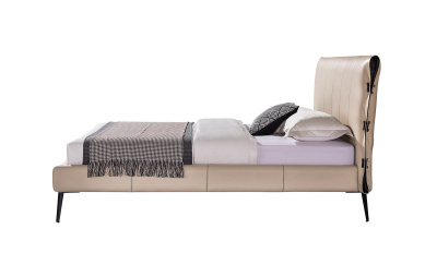 Кровать 1727 бежевая фото Кровать 1727 бежевая. Фото