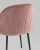 Стул Логан велюр пыльно-розовый фото Стул Логан велюр пыльно-розовый. Фото №8