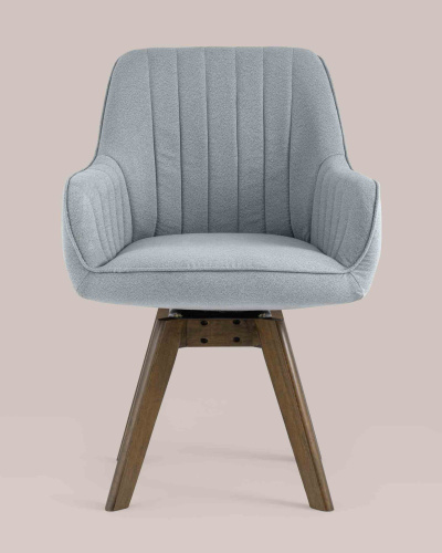 Стул вращающийся MANS серый 2 шт.. Фото №5