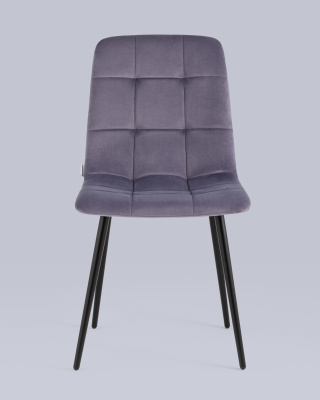 Стул Одди велюр пыльно-сиреневый. Фото