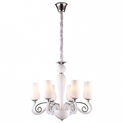 Подвесная люстра Arte Lamp Biancaneve A8110LM-6WH. Фото №2