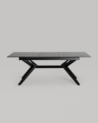 Стол обеденный Олимпия раскладной 160-210*90 керамика темная фото Стол обеденный Олимпия раскладной 160-210*90 керамика темная. Фото №5