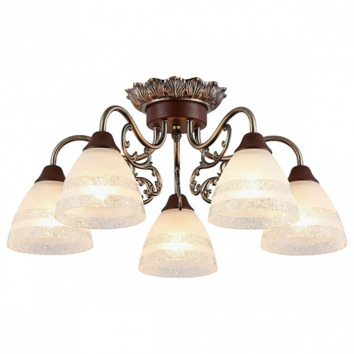 Потолочная люстра Omnilux Carapelle OML-55707-05 фото Потолочная люстра Omnilux Carapelle OML-55707-05. Фото №1