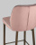 Стул полубарный Лоренс велюр пыльно-розовый. Фото №8