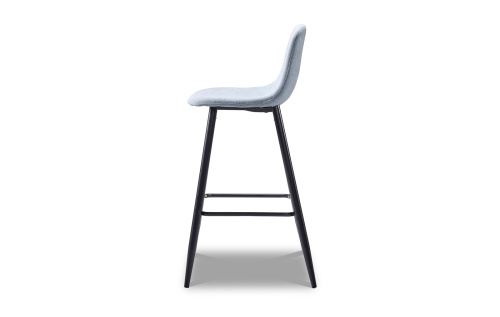 Барный стул 350B голубой/черный. Фото №6