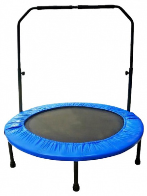 Батут ALH-100-blue, синий, черный фото Батут ALH-100-blue, синий, черный. Фото №3