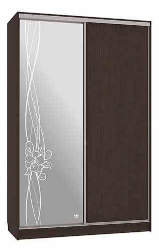 Рио 1-600 волны 2 (полки справа) венге. Фото №1