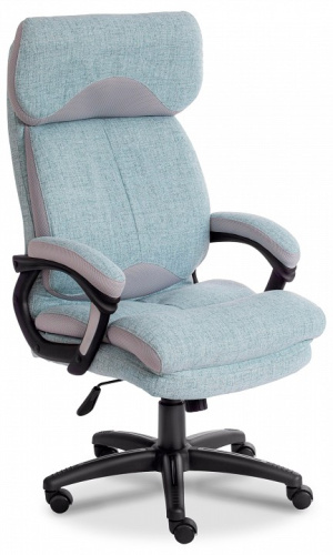 Кресло DUKE ткань, голубой, фостер 15/14. Фото №1