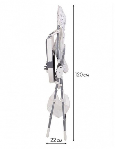 Стул для кормления Polini Kids 252, белый. Фото №9