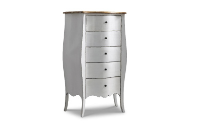 Комод вертикальный FL-7001 белый. Фото №4