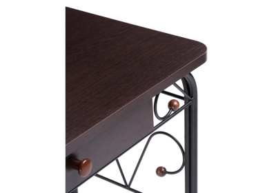 Стол Клео 3 черный / венге. Фото