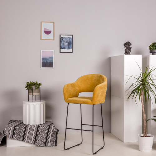 Кресло полубар Oscar Жёлт/ЛинкЗолот. Фото №7