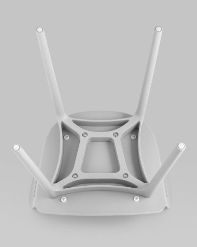 Стул Crocus с подушкой бордовый. Фото №10