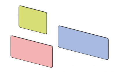 Панель настенная для кроватей Силуэт 1800. Фото №2